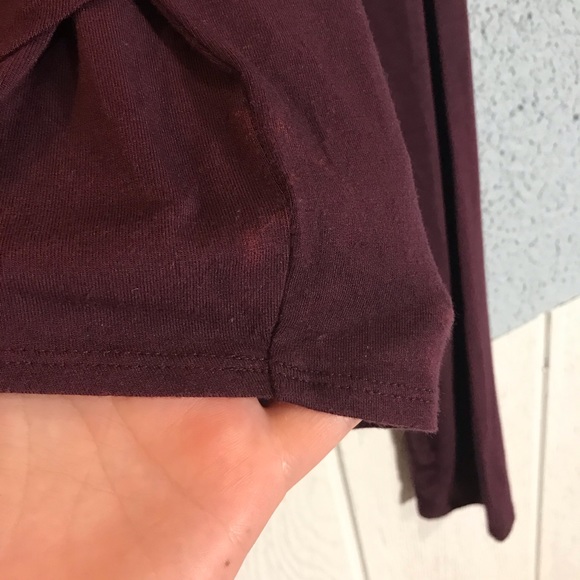 ARITZIA Talula Long Sleeve Wrap Crop Top - Picture 5 of 7